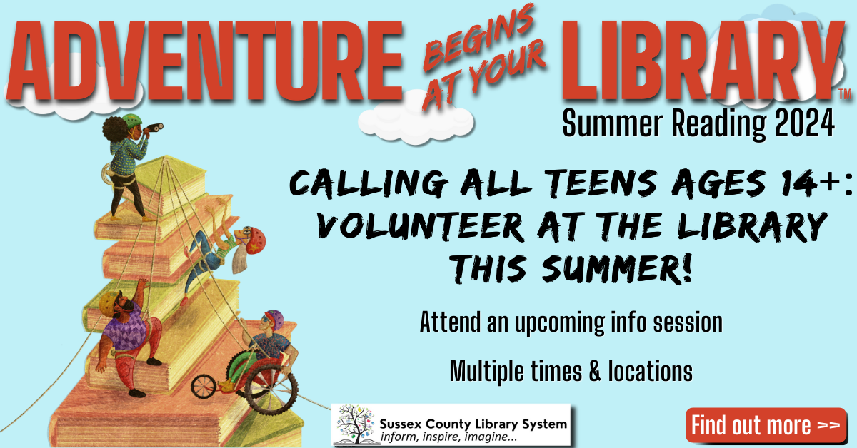 Adventure Begins at Your Library Graphic